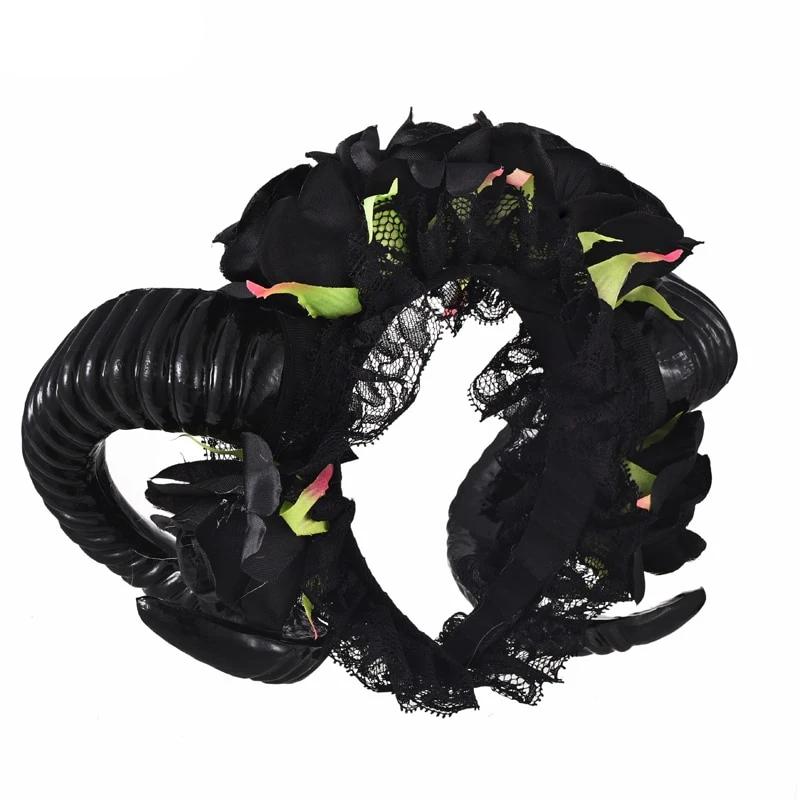 Bandeau Corne De Mouton Diable Démon Cornes Bandeau Pour Costume