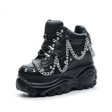 basket Gothique Chaine en metal