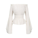 Blouse Gothique <br /> à Manche Longue