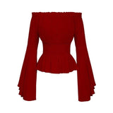 Blouse Gothique <br /> à Manche Longue