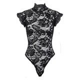 Body Gothique Broderie Florale