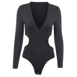 Body Gothique Col en V