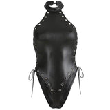 Body Gothique Cuir Synthétique