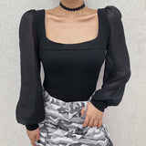 Body Gothique <br /> Manche Longue