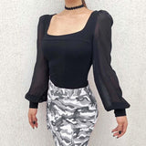 Body Gothique <br /> Manche Longue
