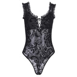 Body Gothique Moulante Dentelle