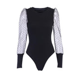 Body Gothique à Pois
