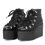 Botte Gothique <br /> Compensée Noir - L'Antre Gothique