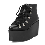 Botte Gothique <br /> Compensée Noir - L'Antre Gothique