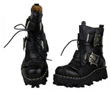 Botte Gothique <br /> Tête de Mort