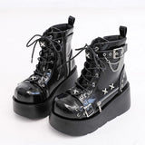 Bottes Gothique Plateforme Heart Stealer