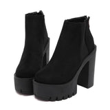 Bottes Gothique <br /> en Velours - L'Antre Gothique