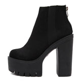 Bottes Gothique <br /> en Velours - L'Antre Gothique
