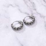 Boucle d'Oreille Gothique <br /> Crâne
