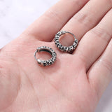Boucle d'Oreille Gothique <br /> Crâne