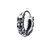 Boucle d'Oreille Gothique <br /> Crâne