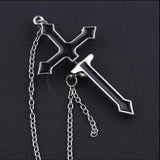Boucle d'Oreille Gothique <br /> Croix