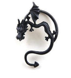 Boucle d'Oreille Gothique <br /> Dragon - L'Antre Gothique