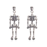 Boucle d'Oreille Gothique <br /> Squelette - L'Antre Gothique
