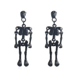 Boucle d'Oreille Gothique <br /> Squelette - L'Antre Gothique