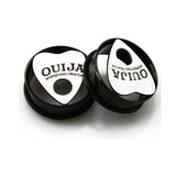 Boucle d'Oreilles Gothique Tunnel Ouija