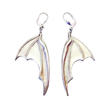 Boucles d'Oreilles Gothique Ailes de Chauve-Souris