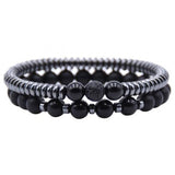 Bracelet Gothique Guérisseur d'Energie Sombre