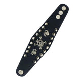 Bracelet Gothique <br /> Skull à Rivet