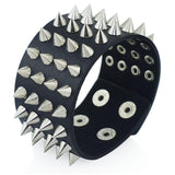 Bracelet Gothique <br /> à Rivet - L'Antre Gothique