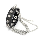 Bracelets Gothique Ajustables à Clous