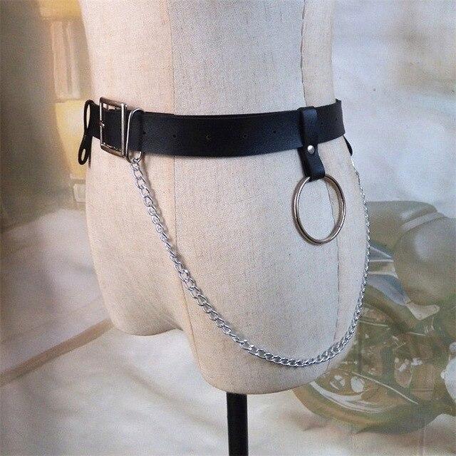 Ceinture Halloween Citrouille élastique – Style Gothique, Cuir Synthétique, Taille 68 Ou 78 Cm, Pour Cosplay, Fête Déguisée