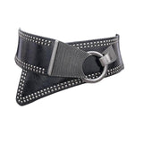 Ceinture Gothique noir femme