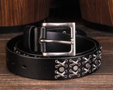 Gotischer Gürtel<br> Retro-Leder