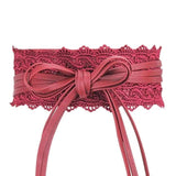 Gothic Belt<br> PU and Lace