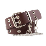 Ceinture Gothique <br /> avec Chaîne - L'Antre Gothique