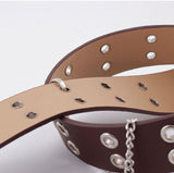 Ceinture Gothique <br /> avec Chaîne - L'Antre Gothique