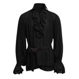 Chemise Gothique Médiévale avec Ceinture