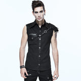 Chemise Gothique <br /> Sans Manche - L'Antre Gothique