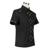 Chemise Gothique <br /> à Manches Courtes - L'Antre Gothique