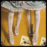 Gothic Tights<br> Printed Cross