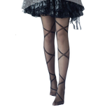 Collant Gothique Punk Lolita