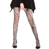 Gothic-Strumpfhose<br> Spinnennetz