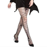 Gothic-Strumpfhose<br> Spinnennetz