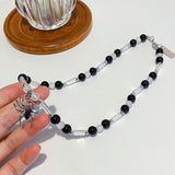 Gothic Necklace<br> Secret Spider Pearls