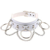 Gotische Halsketten<br> Leder
