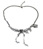 Colliers Gothique <br />Squelette Dinosaure - L'Antre Gothique
