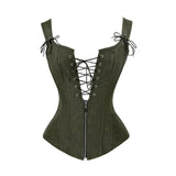 Corset Gothique <br /> En Simili Cuir