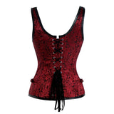 Gothic-Korsett<br> Jacquard