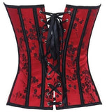 Corset Gothique <br /> Rouge - L'Antre Gothique