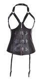 Corset Gothique <br /> en Cuir - L'Antre Gothique